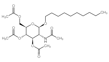 DECYL 2-ACETAMIDO-3,4,6-TRI-O-ACETYL-2-DEOXY-BETA-D-GLUCOPYRANOSIDE picture