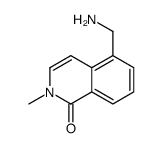 5-(aminomethyl)-2-Methylisoquinolin-1(2H)-one结构式