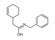 N-benzyl-2-cyclohex-2-en-1-ylacetamide Structure