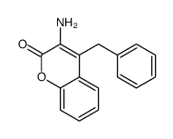 3-amino-4-benzylchromen-2-one结构式