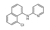 N-(8-chloronaphthalen-1-yl)pyridin-2-amine结构式