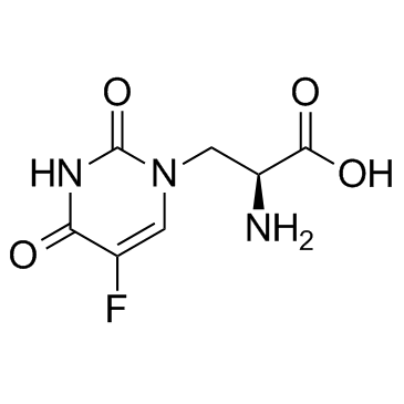 (S)-(-)-5-氟拉迪碱结构式