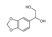 1-(1,3-benzodioxol-5-yl)ethane-1,2-diol结构式