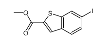 6-碘-苯并[b]噻吩-2-羧酸甲酯结构式