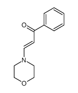 2-Propen-1-one, 3-(4-morpholinyl)-1-phenyl-结构式