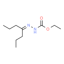 3-(1-Propylbutylidene)carbazic acid ethyl ester Structure