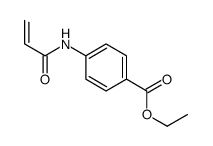 ethyl 4-[(1-oxoallyl)amino]benzoate Structure