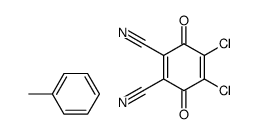 toluene-2,3-dichloro-5,6-dicyano-p-benzoquinone complex结构式