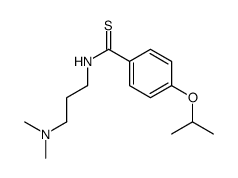 N-[3-(Dimethylamino)propyl]-p-isopropoxythiobenzamide结构式