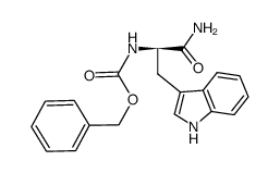 Z-(D)-Trp-NH2结构式