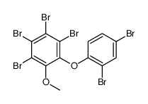 1,2,3,4-tetrabromo-5-(2,4-dibromophenoxy)-6-methoxybenzene结构式