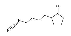 2-(4'-azidobutyl)cyclopentanone Structure