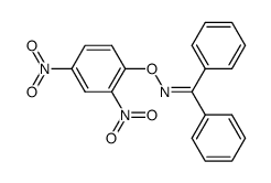 Benzophenone O-(2,4-dinitrophenyl)oxime Structure