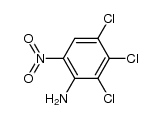 2,3,4-trichloro-6-nitroaniline Structure
