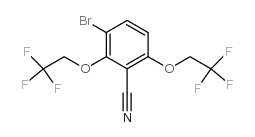 2,6-Bis(2,2,2-trifluoroethoxy)-3-bromobenzonitrile picture