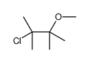 2-chloro-3-methoxy-2,3-dimethylbutane Structure