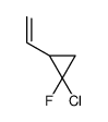 1-chloro-2-ethenyl-1-fluorocyclopropane结构式