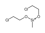 METHYLBIS(2-CHLOROETHOXY)SILANE structure