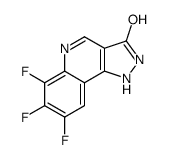 6,7,8-trifluoro-1,2-dihydropyrazolo[4,3-c]quinolin-3-one Structure