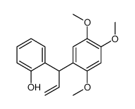 2-[1-(2,4,5-三甲氧基苯基)-2-丙烯-1-基]苯酚图片