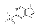 5H-purine-2-sulfonyl fluoride Structure