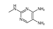 2,4,5-Pyrimidinetriamine, N2-methyl- (9CI) structure