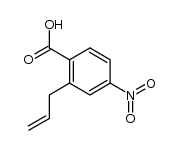 Benzoic acid, 4-nitro-2-(2-propenyl)- (9CI) structure