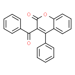3-Benzoyl-4-phenylcoumarin结构式