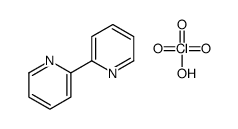 perchloric acid,2-pyridin-2-ylpyridine Structure