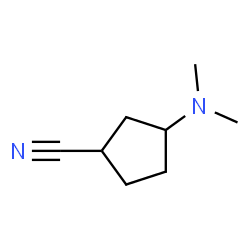 Cyclopentanecarbonitrile, 3-(dimethylamino)- (9CI) Structure