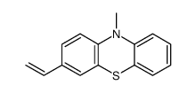 3-ethenyl-10-methylphenothiazine structure