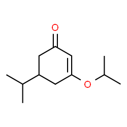 2-Cyclohexen-1-one,3-(1-methylethoxy)-5-(1-methylethyl)-(9CI)结构式