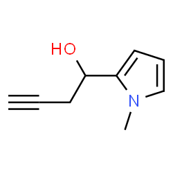 1H-Pyrrole-2-methanol,1-methyl-alpha-2-propynyl-(9CI)结构式
