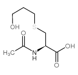 N-Acetyl-S-(3-hydroxypropyl)cysteine Structure