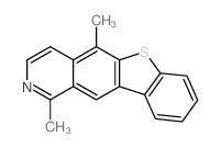 [1]Benzothieno[2,3-g]isoquinoline,1,5-dimethyl- structure