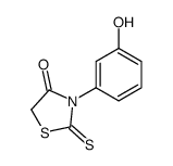 3-(3-HYDROXYPHENYL)-2-THIOXO-1,3-THIAZOLIDIN-4-ONE structure