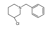 (3R)-1-Benzyl-3-chloropiperidine Structure