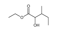 ethyl 2-hydroxy-3-methyl valerate structure