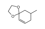 1,4-Dioxaspiro[4.5]dec-6-ene,9-methyl- structure