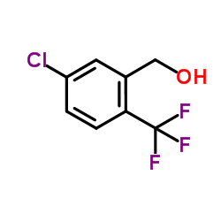 5-氯-2(三氟甲基)苯甲醇结构式