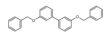 3,3'-dibenzyloxybiphenyl结构式