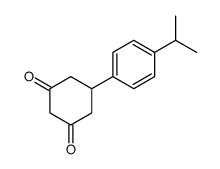 1,3-Cyclohexanedione, 5-[4-(1-Methylethyl)phenyl]- Structure