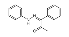 1-phenyl-propane-1,2-dione-1-phenylhydrazone Structure