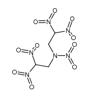 Bis[2,2-dinitroethyl]-nitramine Structure