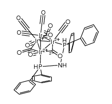 [Ir4(CO)10(1,1-bis(diphenylphosphino)amine)] Structure