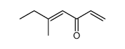 5-methyl-hepta-1,4-dien-3-one Structure