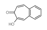 7H-Benzocyclohepten-7-one,6-hydroxy- structure
