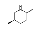 trans-2,5-dimethylpiperidine Structure