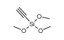 ethynyl-trimethoxy-silane Structure