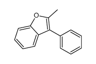 2-methyl-3-phenyl-1-benzofuran结构式